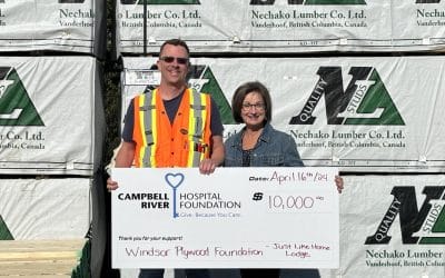 Windsor Plywood Foundations Generous Donation