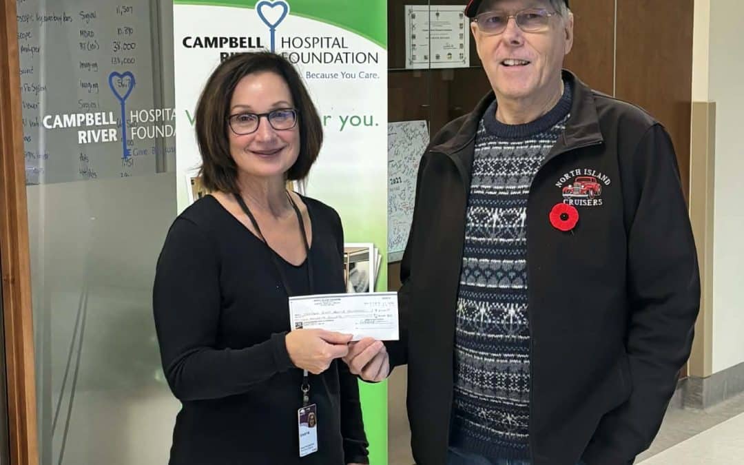 North Island Cruisers donate from their annual show and shine!